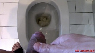 POV - Watch me piss from my cock point of view