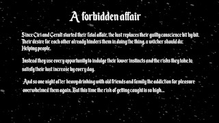 DesireSFM-A Forbidden Affair (The Witcher - Ciri & Geralt)