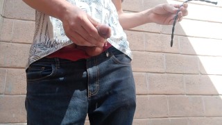 Haciendo Soundig Sale Mi Orina De Tan Adentro que Esta Mi Juguete