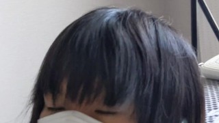 A boy who can't stop masturbating from the morning.