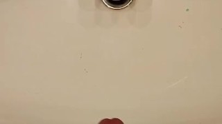 Bathroom spank
