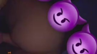 Riding daddy's cock 