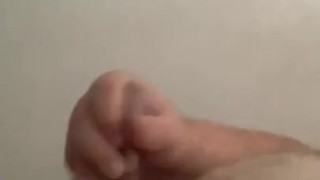 Solo masturbation cumming