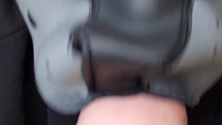 POV PUPPY SUCKS LARGE COCK