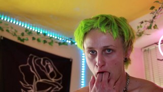 is it a clit or a cock? transmasc jerk off - teaser