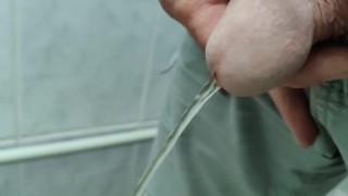 To pee on a public toilet 2