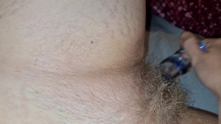 Real amateur dildo play. Big tits and tiny figure :) Dildo is almost too big