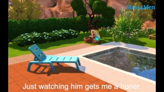 Watching my gardener makes my cock hard