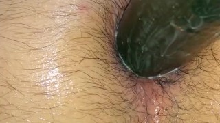 Sexy gape farts masturbation