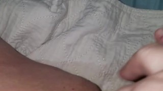 Pissing and playing in bed