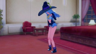 Elaina Explores her body! (3d hentai) (wandering witch)
