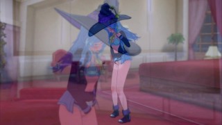 Elaina Explores her body! (3d hentai) (wandering witch)