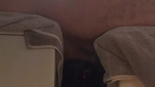 Cock milking machine drains me