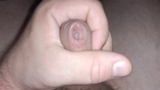 Fast close up cumshot