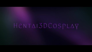 3D HENTAI Gamer girl masturbates after stream