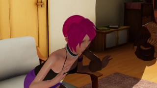 Kairi captures a heartless and teaches him the power of love