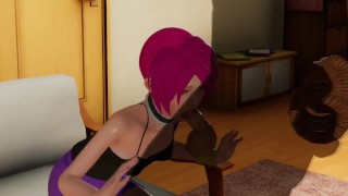 Kairi captures a heartless and teaches him the power of love