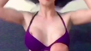 asian trans anairb strike a pose during her pictorials as a lingerie model