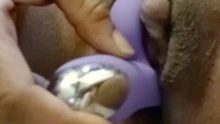 Creamy pulsating pussy
