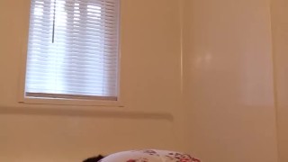 Ebony Milf Washing Tub