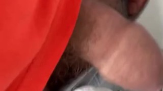 Getting horny in my grey sweatpants 