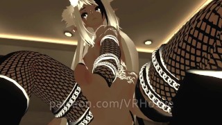 Tattoo Elf In Fishnet Hopes You Like It Personal Ride Strip Cock Grinding Twerk POV Lap Dance