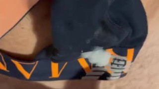 Cumshot on Jock