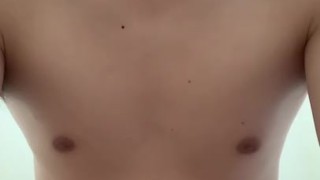 A Japanese college student masturbating in the bathroom near the Olympic venue!①【Big anal】【Big ass】
