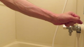 Whipping my forearm!! (S&M)