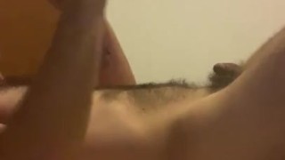 Nude Workout With Ball Taps
