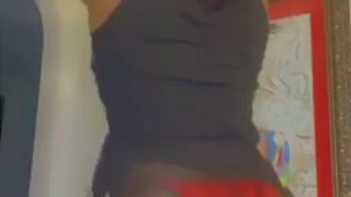 Twerking that phat ass 