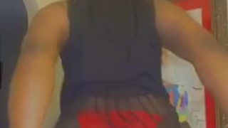 Twerking that phat ass 