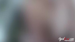 AGEDLOVE Handy Guy Alex Jackson and Horny Blonde Mature Wendy