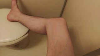 Whipping my thigh!! (solo S&M)