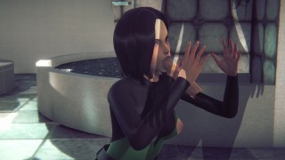 [VALORANT] Viper sucking it deep (3D PORN 60 FPS)