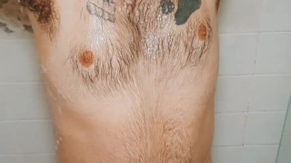 Bear in the shower
