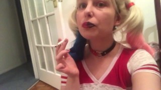 Harley Quinn Smoking