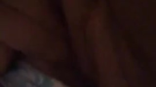 BBW touches wet pussy