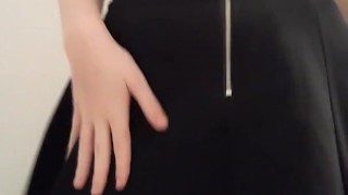 POV: Teen Teases With Upskirt Video