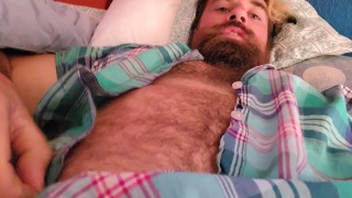 Unbutton Tease - Hairy Chest & Hot Cock in the Summer