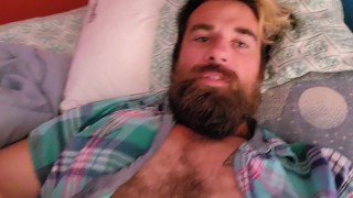 Unbutton Tease - Hairy Chest & Hot Cock in the Summer