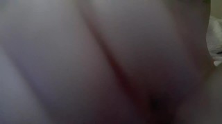 Collared Petite Teen Masturbates with Sucker Toy