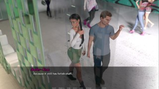 Fetish Locator Week 2 Part 10 PC GAME (READ ALOUD w in game voices & sound) Stacy rubs your dick