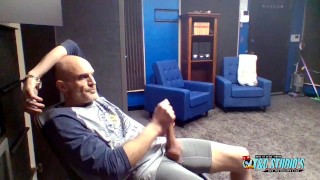 Interrupted Jacking on Cam at Office - Chase Timber Justa9er Big Hard Cock