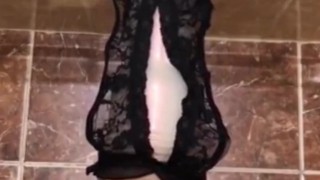 Fleshlight fuck and cum on Girlfriend panties