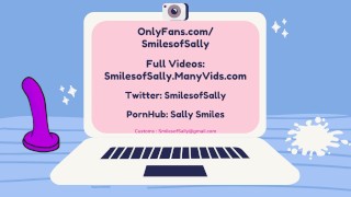 Fucking Tight Asshole - Hairy All Natural - Sally Smiles