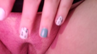 Licking cum off my fingers when im done masturbating