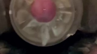 Fleshlight Cock Milking Machine makes me cum