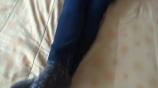 I enjoy my wife's sister's whole body with my cock and I cum on her big ass