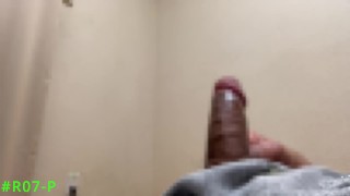 個人撮影 ドアップ手コキオナニー　大量射精 HANDJOB CREAMIE CUMSHOT　GUY HENTAI